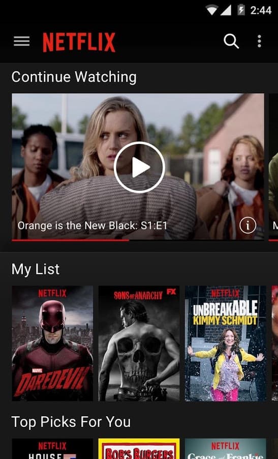 Netflix 4.4.2 APK for Android - Download (Build 7687)